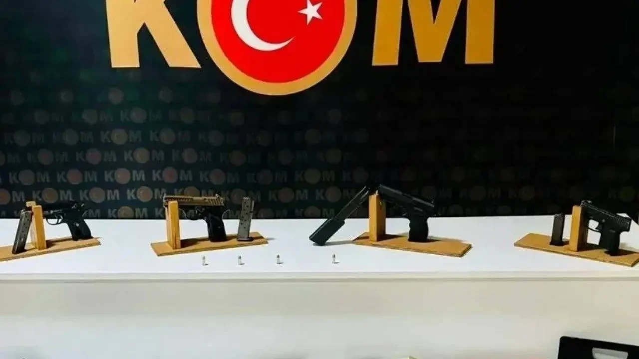 Konya silah operasyonunda 3 kişi tutuklandı 5