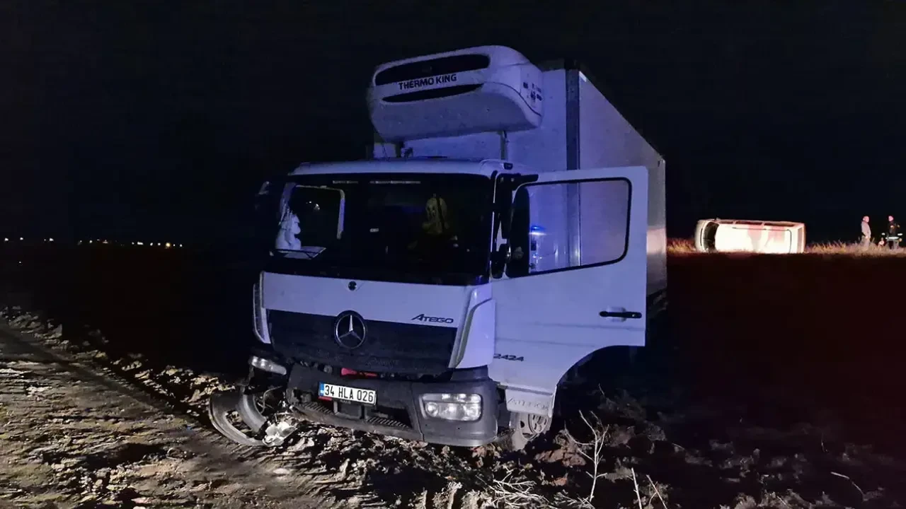 Çorum'da korkunç kaza: Polis memuruna kamyonun altında kaldı 3