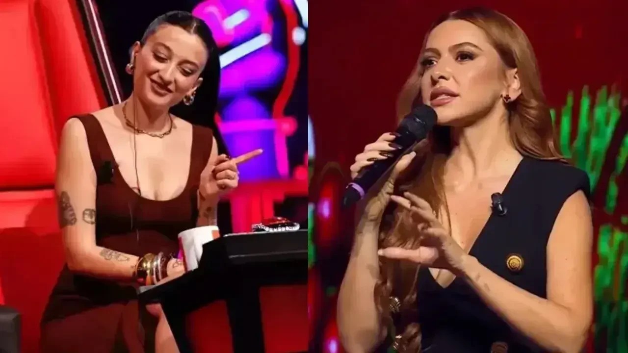 O Ses Türkiye'nin yeni dedikodusu alevleniyor: Hadise ve Melike Şahin arasında "Kıskançlık" çekişmesi artıyor 2