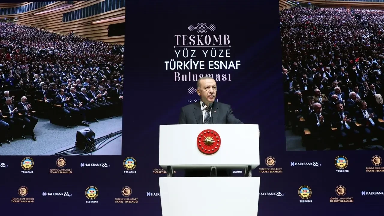 Cumhurbaşkanı Erdoğan'dan esnafa kredi müjdesi 5