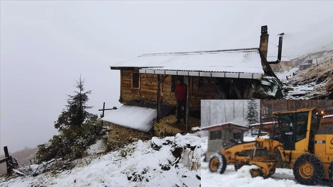 Rize ve Artvin’de 428 Köy Yolu Kar Nedeniyle Kapandı! Ekiplerin Çalışmaları Aralıksız Sürüyor