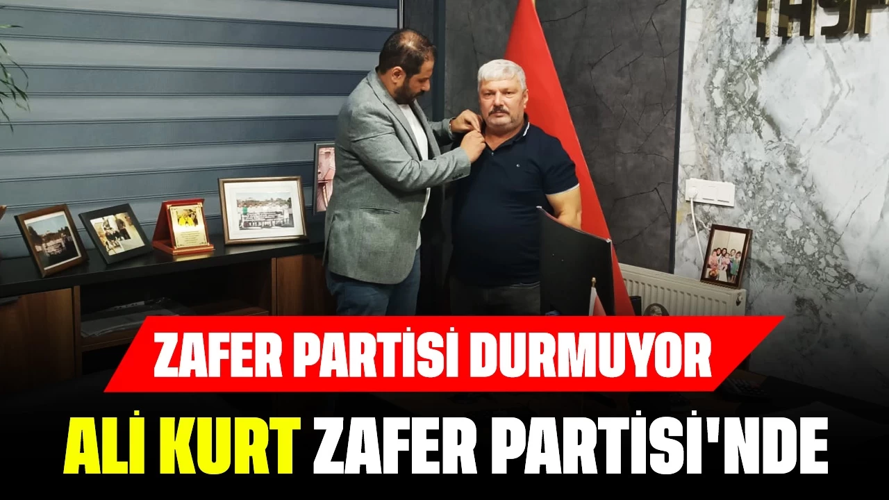 Zafer Partisi Durmuyor, Bir Transfer Daha! Ali Kurt Zafer Partisi'nde