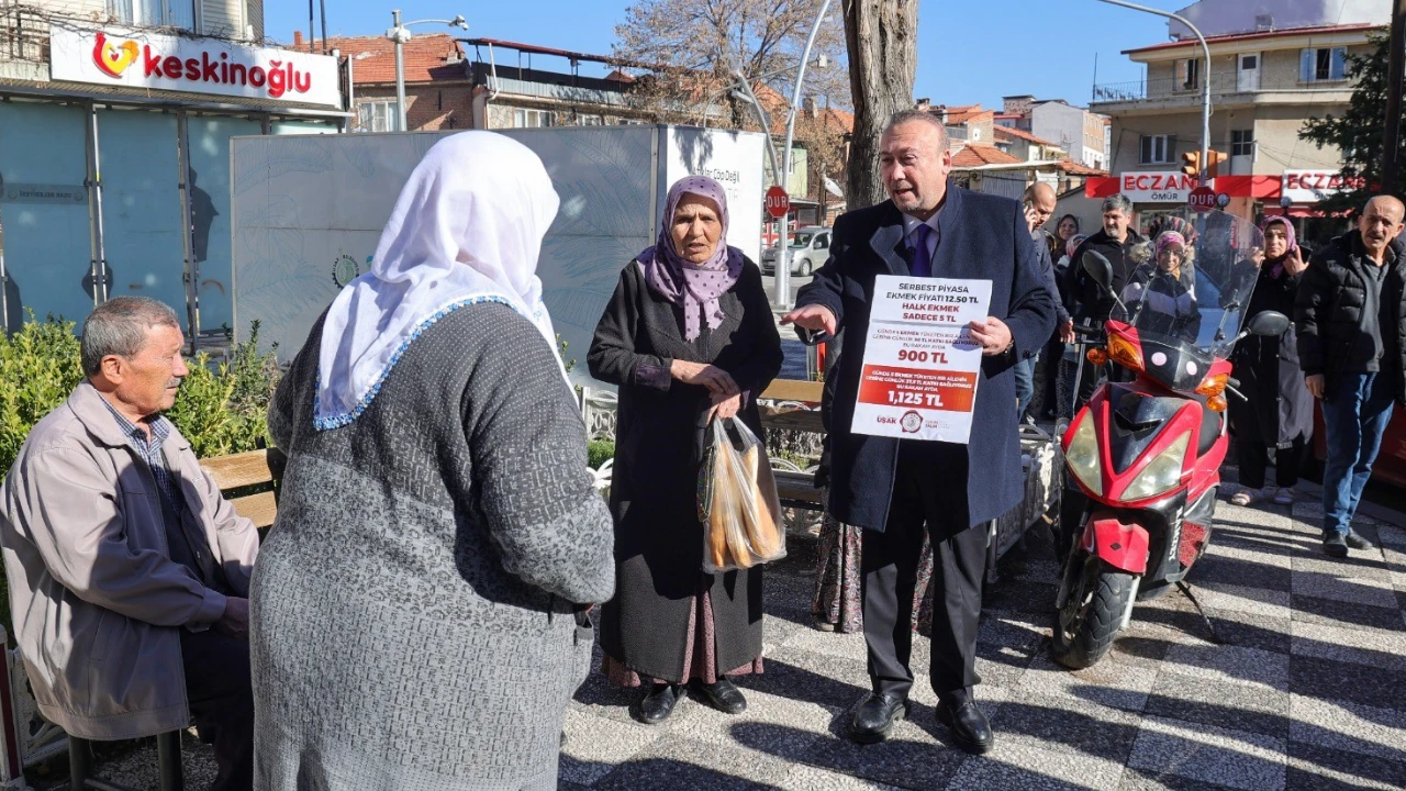 Uşak belediye başkanı yalım: Halk ekmek fiyatları 5 TL’de kalacak