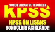 KPSS Ön Lisans Sonuçları Açıklandı! Sonuç Ekranı ve Tercihler