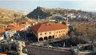 Hacı Bayram-ı Veli camii'de miraç kandili coşkusu