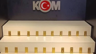 Arabadan çıkan 277 kilo külçe altın, Kentte şok etkisi yarattı