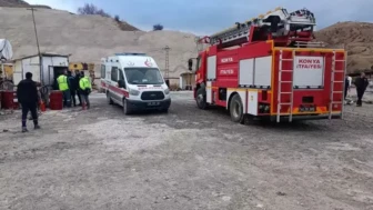 Hadim'de tünel inşaatında feci kaza: Bir işçi hayatını kaybetti