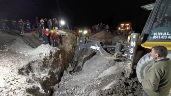 Amasya'da sondaj sırasında göçük: 2 işçi toprak altında kaldı