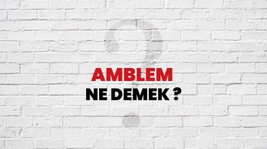 Amblem Türkçe Karşılığı Nedir?