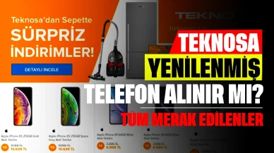 Teknosa Yenilenmiş Telefon Alınır mı?