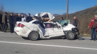 Giresun'da korkunç kaza: 3 kişi hayatını kaybetti, 1 kişi ağır yaralı