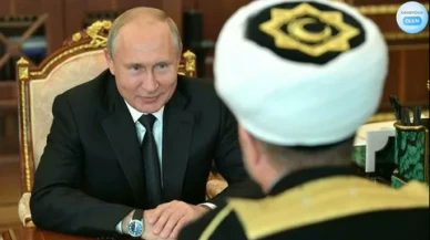 Putin'den Rusya'daki müslümanlara teşekkür: Birlik ve güçlü toplum vurgusu