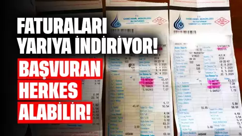 Faturaları Yarıya İndiriyor! Başvuran Herkes Alabilir