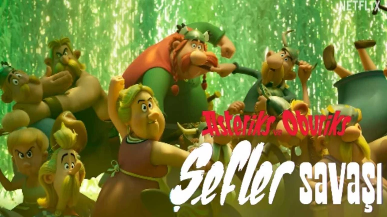 Asteriks ve Oburiks Şefler Savaşı Dizisi Geliyor! İlk Fragman Yayınlandı