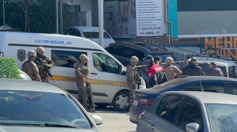 Gebze'de restoranda rehine krizi: 1 kişi silahla vuruldu