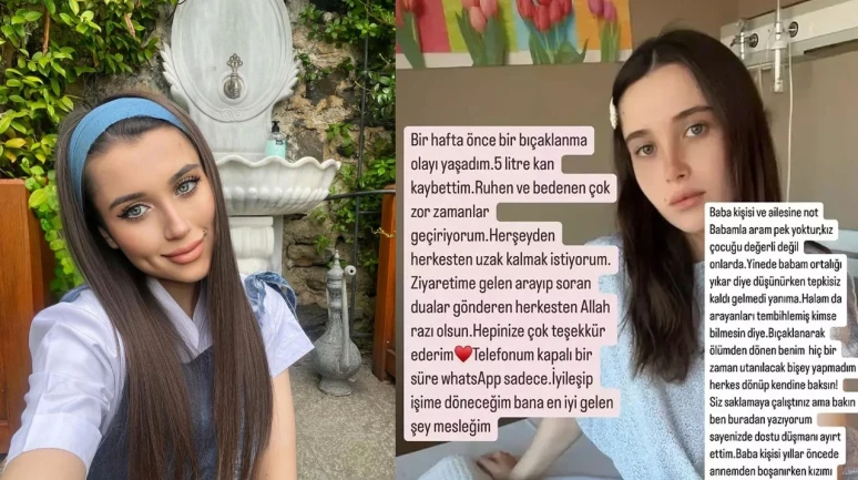 MasterChef yarışmacısı Eslem Sena Yurt bıçaklanarak ölümden döndü: Babasına şok suçlama