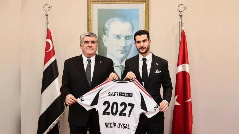 Beşiktaş'ın yeni transferi NEcip Uysal kariyer hedeflerini açıkladı: '' Bu sözleşme benim için çok önemli''