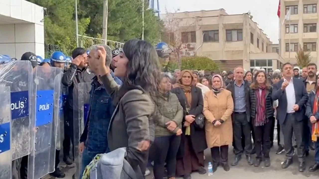 Halfeti'de Kayyum Protestosu! Polis Müdahalesi Gündem Yarattı